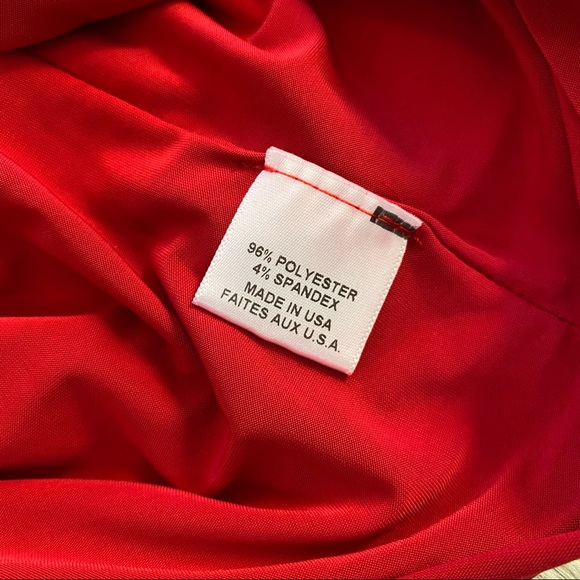 MISA Teget Dress in Red Size Small - Picture 7 of 8